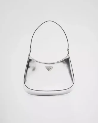 Prada Cleo taška přes rameno z broušené kůže