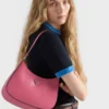 Prada Cleo taška přes rameno z broušené kůže Prada Cleo taška přes rameno z broušené kůže