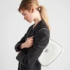 Prada Cleo taška přes rameno z broušené kůže Prada Cleo taška přes rameno z broušené kůže