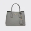 Prada Double středně velká kabelka z kůže Saffiano Prada Double středně velká kabelka z kůže Saffiano