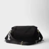 Prada Explore Velká taška přes rameno z materiálu Re-Nylon s klopou