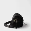 Prada Explore Velká taška přes rameno z materiálu Re-Nylon s klopou