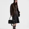 Prada Explore Velká taška přes rameno z materiálu Re-Nylon s klopou