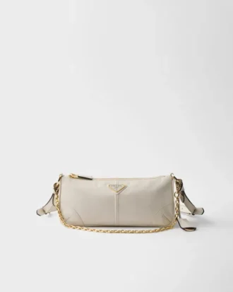 Prada Re-Edition 2002 Středně velká kožená taška přes rameno