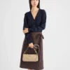 Prada Re-Edition 2002 Středně velká kožená taška přes rameno