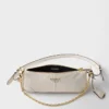Prada Re-Edition 2002 Středně velká kožená taška přes rameno