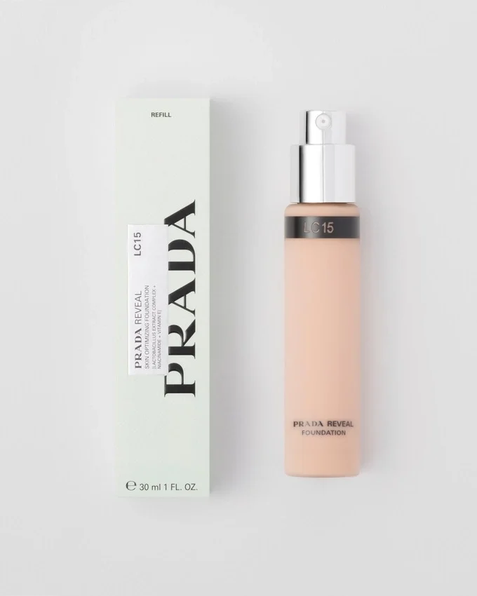 Prada Reveal Skin Optimizing Foundation Refill – Lc15 – Light Cool Prada Reveal Skin Optimizing Foundation Refill – Lc15 – Light Cool