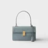 Prada Soft Středně velká kožená taška přes rameno Prada Soft Středně velká kožená taška přes rameno