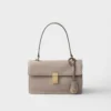 Prada Soft Středně velká kožená taška přes rameno Prada Soft Středně velká kožená taška přes rameno