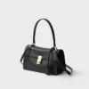 Prada Soft Středně velká kožená taška přes rameno Prada Soft Středně velká kožená taška přes rameno