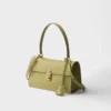 Prada Soft Středně velká kožená taška přes rameno Prada Soft Středně velká kožená taška přes rameno