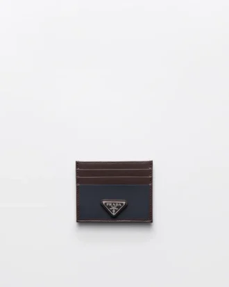 Prada Speedrock Re-Nylon a kožený držák na karty