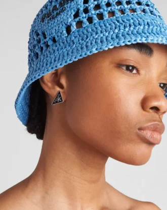 Prada Symbole Clip Right Earring Prada Symbole Clip Right Earring