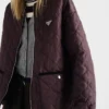 Prošívaná lehká bunda z materiálu Re-Nylon Prošívaná lehká bunda z materiálu Re-Nylon