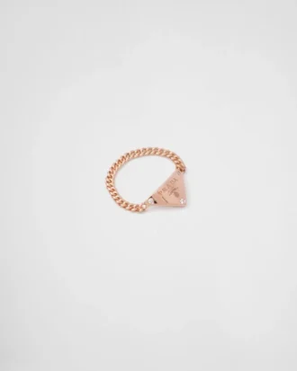 Prsten Eternal Gold Chain z růžového zlata s diamanty Prsten Eternal Gold Chain z růžového zlata s diamanty