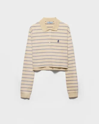 Pruhované polo tričko Piqua