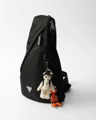 Přívěsek na klíče z robotické kůže Saffiano