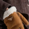 Rukavice ze semišové ovčí kůže Rukavice ze semišové ovčí kůže