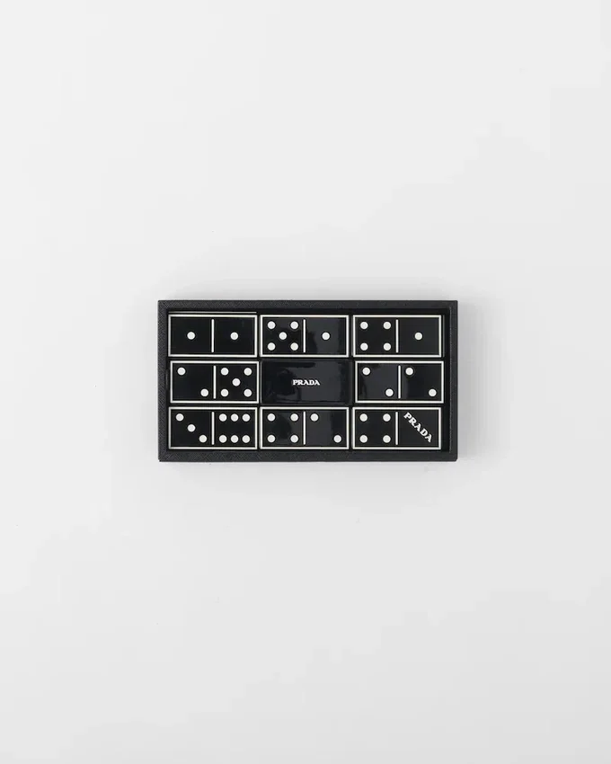 Sada domino z kůže Saffiano Sada domino z kůže Saffiano