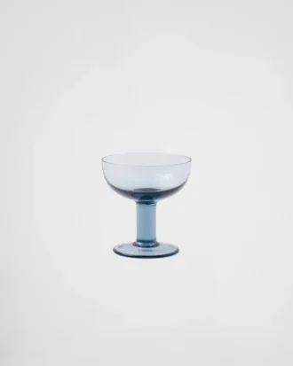 Sada dvou křišťálových sklenic na šampaňské – Plinth