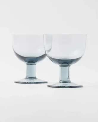 Sada dvou křišťálových sklenic na vodu – Plinth