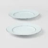 Sada dvou porcelánových dezertních talířů – Celadon Sada dvou porcelánových dezertních talířů – Celadon