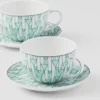 Sada dvou porcelánových šálků na cappuccino – Vienna Green Sada dvou porcelánových šálků na cappuccino – Vienna Green