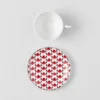 Sada dvou porcelánových šálků na cappuccino – Vienna Red Sada dvou porcelánových šálků na cappuccino – Vienna Red