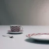 Sada dvou porcelánových šálků na cappuccino – Vienna Red Sada dvou porcelánových šálků na cappuccino – Vienna Red