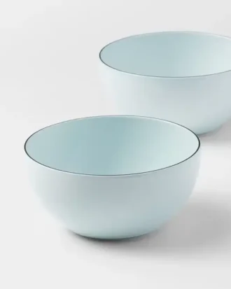 Sada dvou porcelánových misek – Celadon