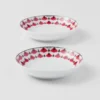 Sada dvou porcelánových misek na omáčku – Vienna Red Sada dvou porcelánových misek na omáčku – Vienna Red