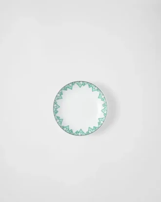 Sada dvou porcelánových misek na omáčky – Vienna Green