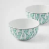 Sada dvou porcelánových misek na rýži nebo cereálie – Vienna Green Sada dvou porcelánových misek na rýži nebo cereálie – Vienna Green
