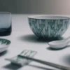 Sada dvou porcelánových misek na rýži nebo cereálie – Vienna Green Sada dvou porcelánových misek na rýži nebo cereálie – Vienna Green