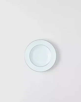 Sada dvou porcelánových polévkových talířů – Celadon Sada dvou porcelánových polévkových talířů – Celadon