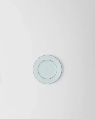Sada dvou porcelánových talířů na chléb – Celadon