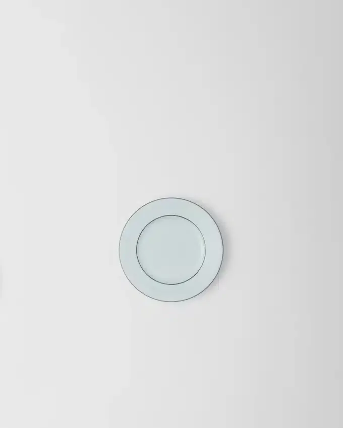 Sada dvou porcelánových talířů na chléb – Celadon Sada dvou porcelánových talířů na chléb – Celadon