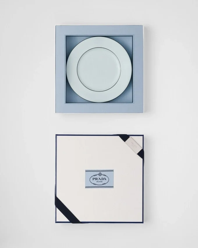 Sada dvou porcelánových talířů na chléb – Celadon Sada dvou porcelánových talířů na chléb – Celadon