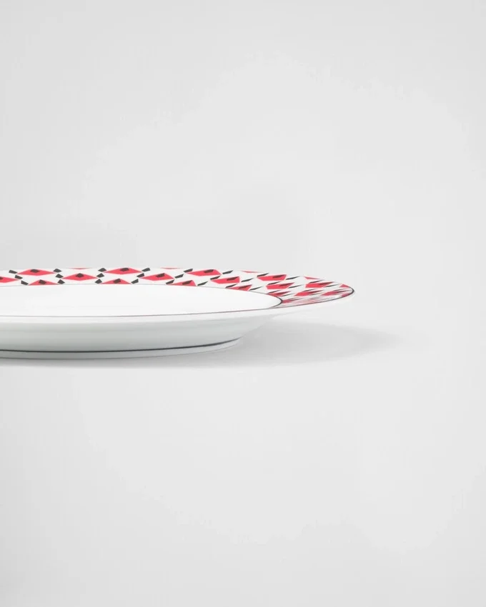 Sada dvou porcelánových talířů – Vienna Red Sada dvou porcelánových talířů – Vienna Red