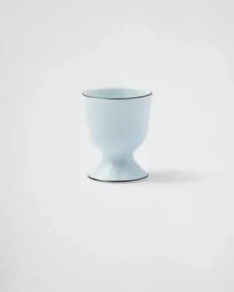 Sada dvou porcelánových vajíčkových kalíšků – Celadon