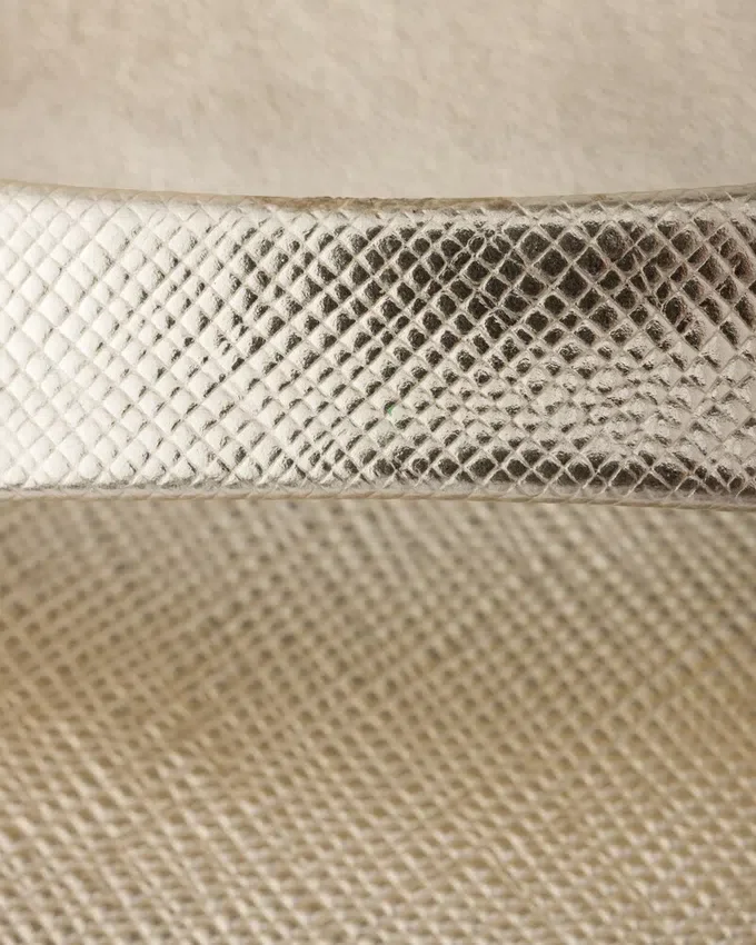 Sandály z lakované kůže Saffiano Sandály z lakované kůže Saffiano