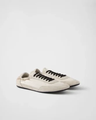 Sbalit Tenisky z materiálu Re-Nylon a semiše s elastickým lemem