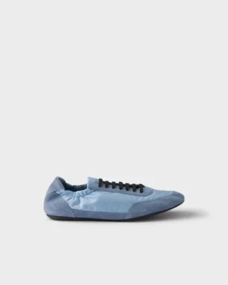 Sbalit Tenisky z materiálu Re-Nylon a semiše s elastickým lemem