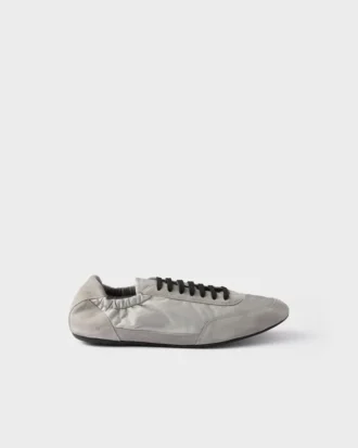 Sbalit Tenisky z materiálu Re-Nylon a semiše s elastickým lemem