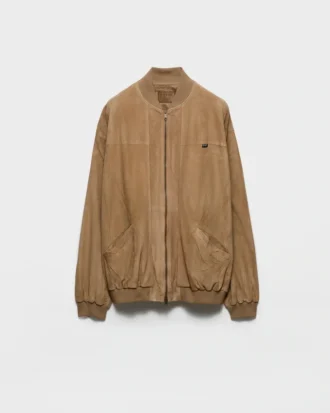 Semišová bomber bunda