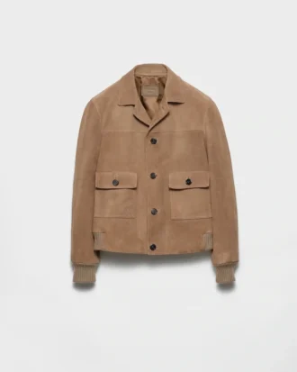 Semišová bomber bunda