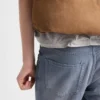Semišová péřová vesta Semišová péřová vesta