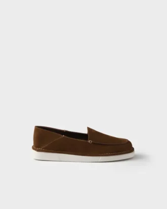 Semišové slip-ony