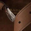 Semišová taška Prada Buckle s páskem Semišová taška Prada Buckle s páskem