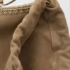 Semišová taštička Prada Wish Semišová taštička Prada Wish